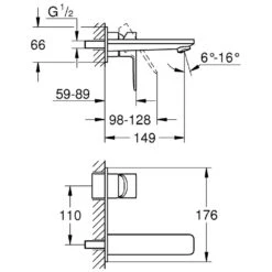 GROHE Lineare Neu 2-Loch-Waschtischbatterie Unterputz, Ausladung 15 Cm -Hansgrohe Verkäufe hersteller grohe lineare waschtisch neu 2 1238764