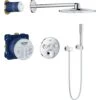 GROHE SmartControl Duschsystem Unterputz, Rund