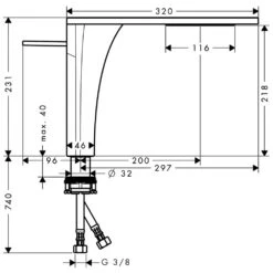 AXOR Massaud Einhebel-Waschtischmischer Für Waschschüssel 7 AXOR Massaud Einhebel-Waschtischmischer Für Waschschüssel -Hansgrohe Verkäufe hersteller hansgrohe axor massaud waschtischmischer 18020 1128930