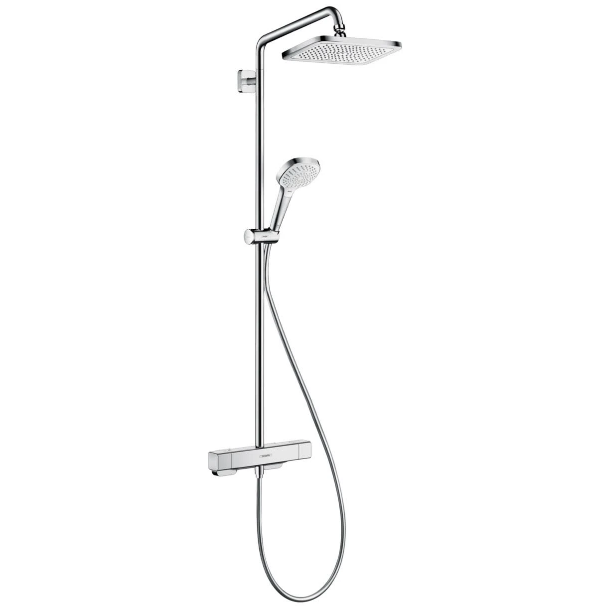 Hansgrohe Croma E Showerpipe 280 1jet Mit Thermostat 1 Hansgrohe Croma E Showerpipe 280 1jet Mit Thermostat