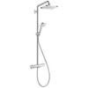 Hansgrohe Croma E Showerpipe 280 1jet P Mit Thermostat, EcoSmart -Hansgrohe Verkäufe hersteller hansgrohe brausenprogramm showerpipe croma 280 2388025