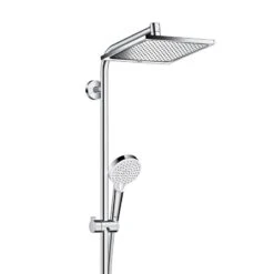 Hansgrohe Crometta E 240 1jet Showerpipe Wanne -Hansgrohe Verkäufe hersteller hansgrohe brausenprogramm showerpipe crometta 240 1210512