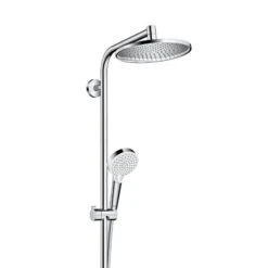 Hansgrohe Crometta S 240 1 Jet Showerpipe Wanne -Hansgrohe Verkäufe hersteller hansgrohe brausenprogramm showerpipe crometta 240 1210513