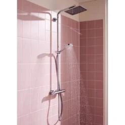 Hansgrohe Crometta E 240 1jet Showerpipe -Hansgrohe Verkäufe hersteller hansgrohe brausenprogramm showerpipe crometta 240 13918351
