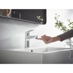 Hansgrohe Focus Einhebel-Waschtischmischer 100 LowFlow Ohne Ablaufgarnitur -Hansgrohe Verkäufe hersteller hansgrohe focus waschtisch einhebel waschtischmischer 13919103