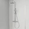 HSK Shower-Set Modell RS 200 Mix, Kopfbrause Superflach, Rund 25 Cm