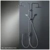 HSK Shower-Set Modell RS 200 Universal, Kopfbrause Superflach, Rund 30 Cm