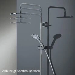 HSK Shower-Set Modell RS 200 Universal, Kopfbrause Superflach, Rund 30 Cm -Hansgrohe Verkäufe hersteller hsk duschsysteme shower set 200 599354