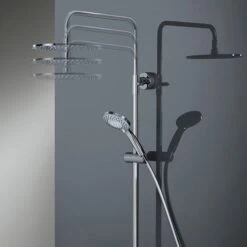 HSK Shower-Set Modell RS 200 Universal, Kopfbrause Flach, Rund 40 Cm -Hansgrohe Verkäufe hersteller hsk duschsysteme shower set 200 599357