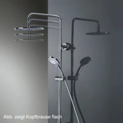 HSK Shower-Set Modell RS 200 Thermostat, Kopfbrause Superflach, Rund 30 Cm -Hansgrohe Verkäufe hersteller hsk duschsysteme shower set 200 599366