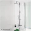 HSK Shower-Set Modell RS 200 Thermostat Für Badewanne, Kopfbrause Superflach, Rund 25 Cm -Hansgrohe Verkäufe hersteller hsk duschsysteme shower set 200 599422