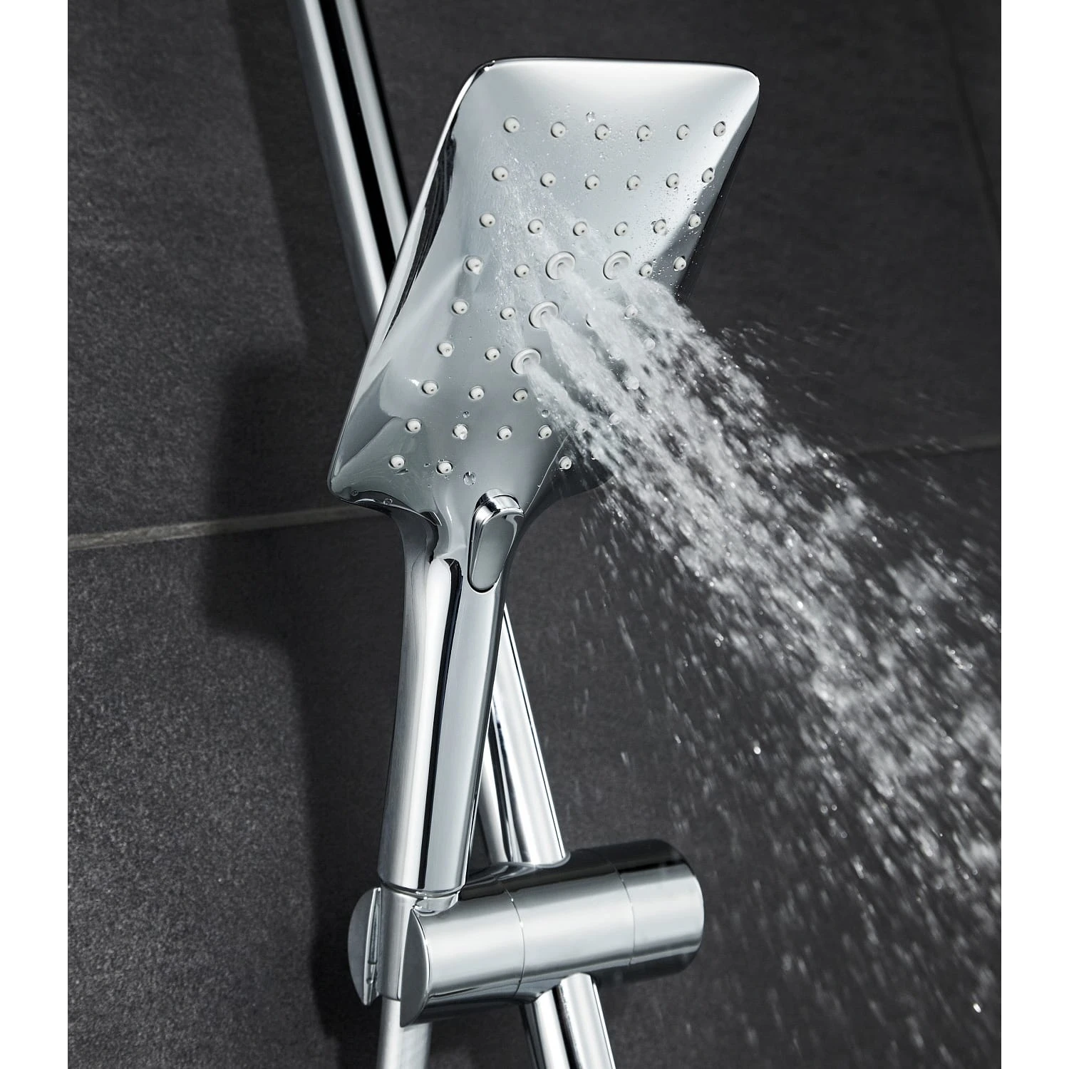 HSK RS Softcube Shower-Set AquaSwitch Mit Thermostat Und Kopfbrause 30 X 20 Cm 4 HSK RS Softcube Shower-Set AquaSwitch Mit Thermostat Und Kopfbrause 30 X 20 Cm – Bild 4