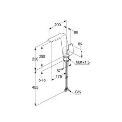 Kludi AMEO Waschtisch-Einhandmischer Ohne Ablaufgarnitur, Höhe 22 Cm -Hansgrohe Verkäufe hersteller kludi ameo waschtisch einhandmischer ohne 13862111