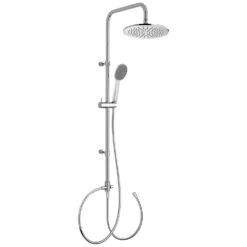 Kronenbach Duschsystem Aufputz Ohne Armatur, Mit Kopfbrause Ø 22,5 Cm, Rund -Hansgrohe Verkäufe hersteller kronenbach duschsaeulen reno duschsystem 2 1344664