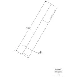 Steinberg Metall-Stabhandbrause -Hansgrohe Verkäufe hersteller steinberg ersatzteile metall stabhandbrause 2207743