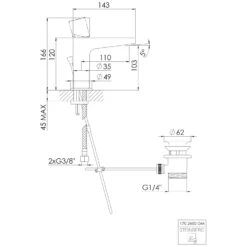 Steinberg Serie 170 Waschtisch-Einhebelmischer Mit Ablaufgarnitur -Hansgrohe Verkäufe hersteller steinberg serie 170 waschtisch einhebelmischer 3009800