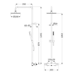 Herzbach LIVING SPA Duschsäule Mit Regenbrause 20 Cm Rund, Mit Stabhandbrause 9 Herzbach LIVING SPA Duschsäule Mit Regenbrause 20 Cm Rund, Mit Stabhandbrause -Hansgrohe Verkäufe herzbach brauseprogramm duschsaeulen living spa mit 13964939