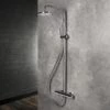 Herzbach LIVING SPA Duschsäule Mit Regenbrause 20 Cm Rund, Mit Stabhandbrause -Hansgrohe Verkäufe herzbach brauseprogramm duschsaeulen living spa mit 13965045