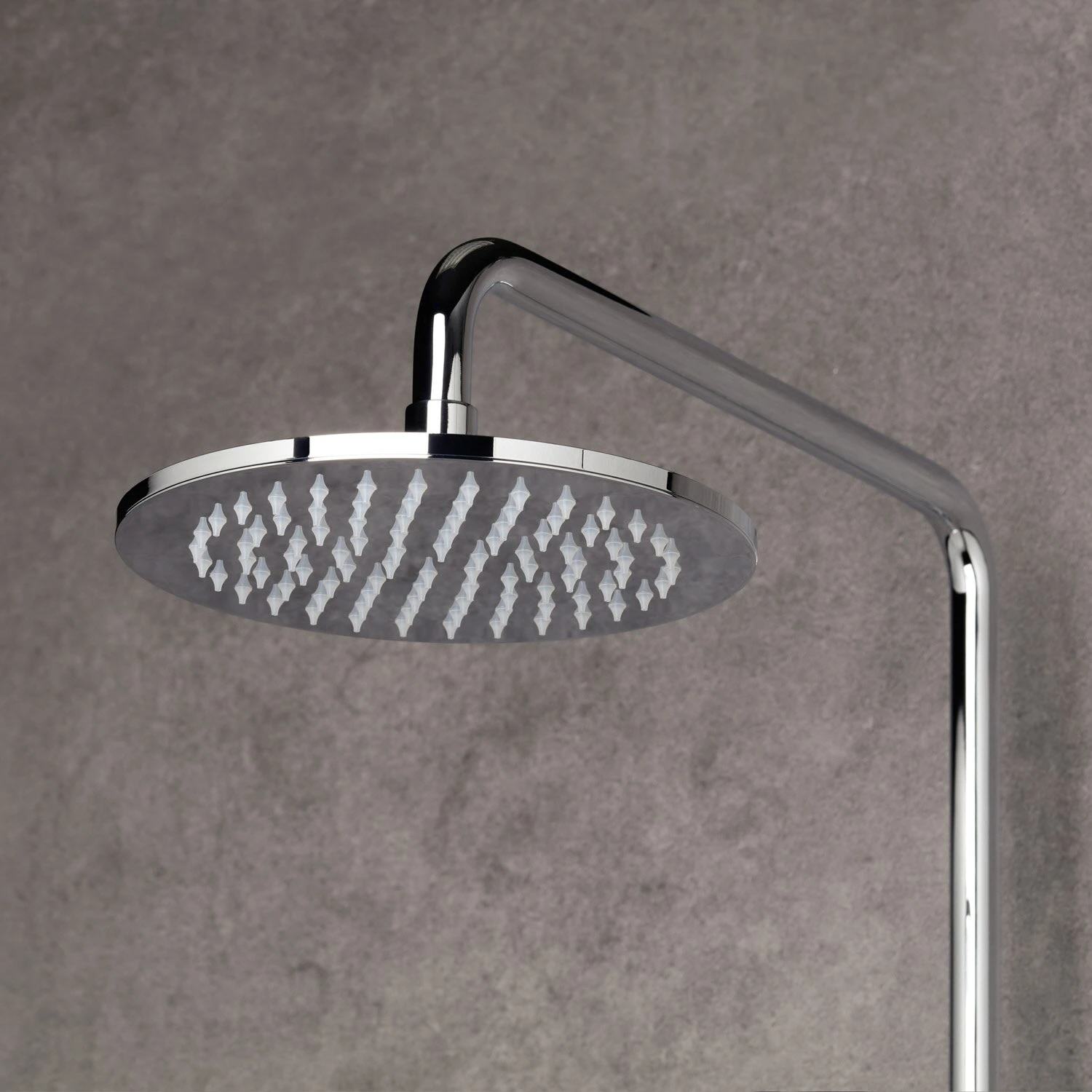 Herzbach LIVING SPA Duschsäule Mit Regenbrause 20 Cm Rund, Mit Stabhandbrause 3 Herzbach LIVING SPA Duschsäule Mit Regenbrause 20 Cm Rund, Mit Stabhandbrause – Bild 3