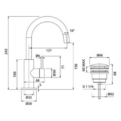 Herzbach DEEP BLACK Waschtischmischer Slim M-Size Mit PUSH-Ablaufventil -Hansgrohe Verkäufe herzbach deep waschtisch black waschtischmischer slim 13942212