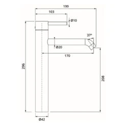 Herzbach DEEP BLACK Waschtischmischer XL-Size 17 Cm Niederdruck Ohne Ablaufgarnitur -Hansgrohe Verkäufe herzbach deep waschtisch black waschtischmischer xl 13942210