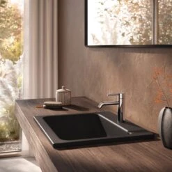 Herzbach DEEP Waschtischmischer M-Size 13 Cm Ohne Ablaufgarnitur -Hansgrohe Verkäufe herzbach deep waschtisch waschtischmischer size 130mm 13942454