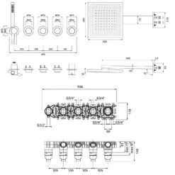 Herzbach MODUL7 IX Duschsystem P-TF2 Mit PUSH Thermostat Und Regenbrause TWIN FLOW 5 Herzbach MODUL7 IX Duschsystem P-TF2 Mit PUSH Thermostat Und Regenbrause TWIN FLOW -Hansgrohe Verkäufe herzbach modul7 duschsysteme ix p tf2 13150217