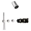 Herzbach MODUL7 IX Duschsystem T-SP3 Mit Thermostat Und Kopfbrause SPOT -Hansgrohe Verkäufe herzbach modul7 duschsysteme ix sp3 mit 13149488