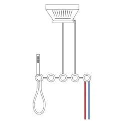 Herzbach MODUL7 Duschsystem P-MU2 Mit PUSH Thermostat Und Regenbrause Eckig -Hansgrohe Verkäufe herzbach modul7 duschsysteme p mu2 mit 13149760