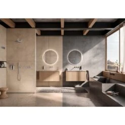 Herzbach MODUL7 BLACK PUSH Waschtisch-Thermostat Farbset Ausladung 16 Cm -Hansgrohe Verkäufe herzbach modul7 waschtisch black push thermostat 13150708