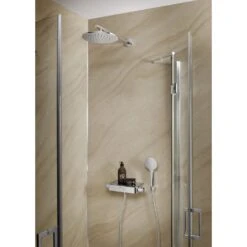 HSK Design-Handbrause Rund, Mit 3 Strahlarten, Inkl. Brauseschlauch Und Halterung -Hansgrohe Verkäufe hsk armaturen brause design handbrause rund 5060288