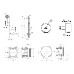 Ideal Standard Alu+ Armaturen-Paket -Hansgrohe Verkäufe ideal standard badarmaturen alu paket 13509328