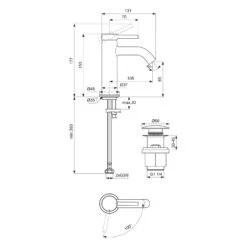 Ideal Standard Ceraline Nuovo Waschtischarmatur BlueStart Ausladung 10,5 Cm Mit Push-Open-Ventil 9 Ideal Standard Ceraline Nuovo Waschtischarmatur BlueStart Ausladung 10,5 Cm Mit Push-Open-Ventil -Hansgrohe Verkäufe ideal standard badarmaturen ceraline nuovo waschtisch 13477626