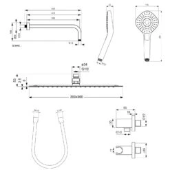 Ideal Standard Ceraplan Armaturen-Paket 17 Ideal Standard Ceraplan Armaturen-Paket -Hansgrohe Verkäufe ideal standard badarmaturen ceraplan dusche wanne 6982599