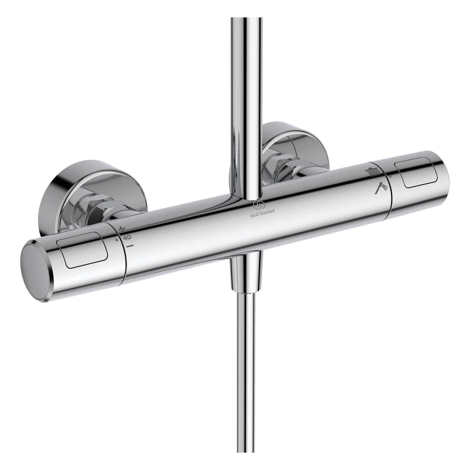 Ideal Standard Ceratherm T25 N Duschsystem, Kopfbrause Rund 7 Ideal Standard Ceratherm T25 N Duschsystem, Kopfbrause Rund – Bild 7