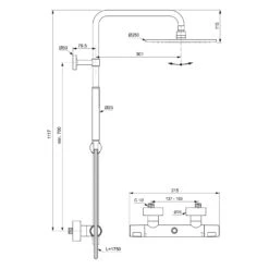 Ideal Standard Ceratherm T25 M Duschsystem, Kopfbrause Rund 13 Ideal Standard Ceratherm T25 M Duschsystem, Kopfbrause Rund -Hansgrohe Verkäufe ideal standard badarmaturen ceratherm dusche t25 13967123