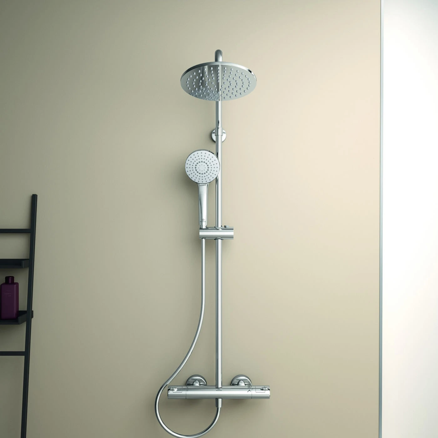 Ideal Standard CeraTherm T50 Duschsystem Aufputz 10 Ideal Standard CeraTherm T50 Duschsystem Aufputz – Bild 10