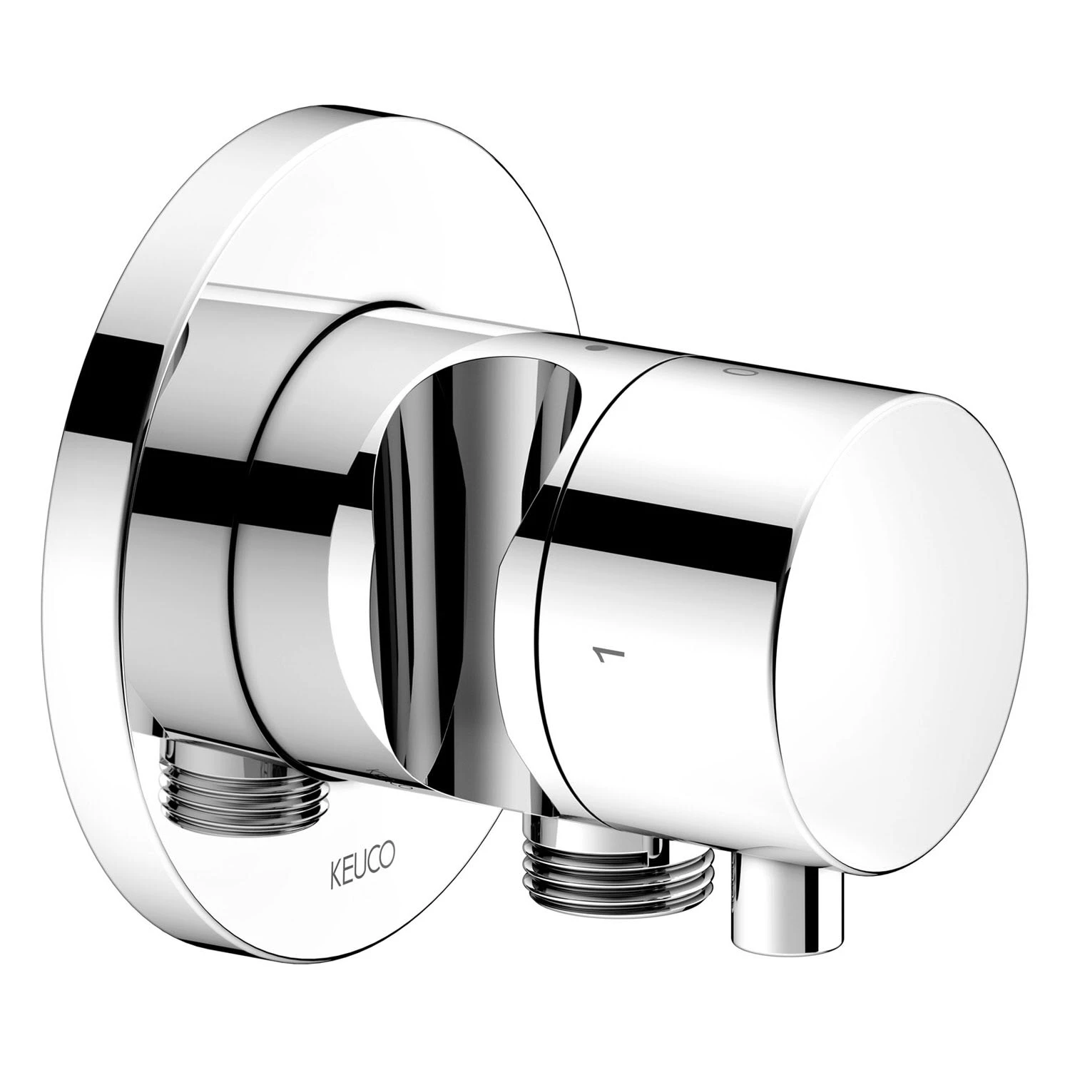 Keuco IXMO Unterputz Duschsystem Mit Thermostatarmatur, Stabhandbrause Und Kopfbrause, Rund 7 Keuco IXMO Unterputz Duschsystem Mit Thermostatarmatur, Stabhandbrause Und Kopfbrause, Rund – Bild 7
