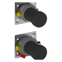 Keuco IXMO Unterputz Duschsystem Mit Einhebelmischer, Stabhandbrause Und Kopfbrause, Rund -Hansgrohe Verkäufe keuco ixmo komplettset unterputz duschsystem mit 13881884