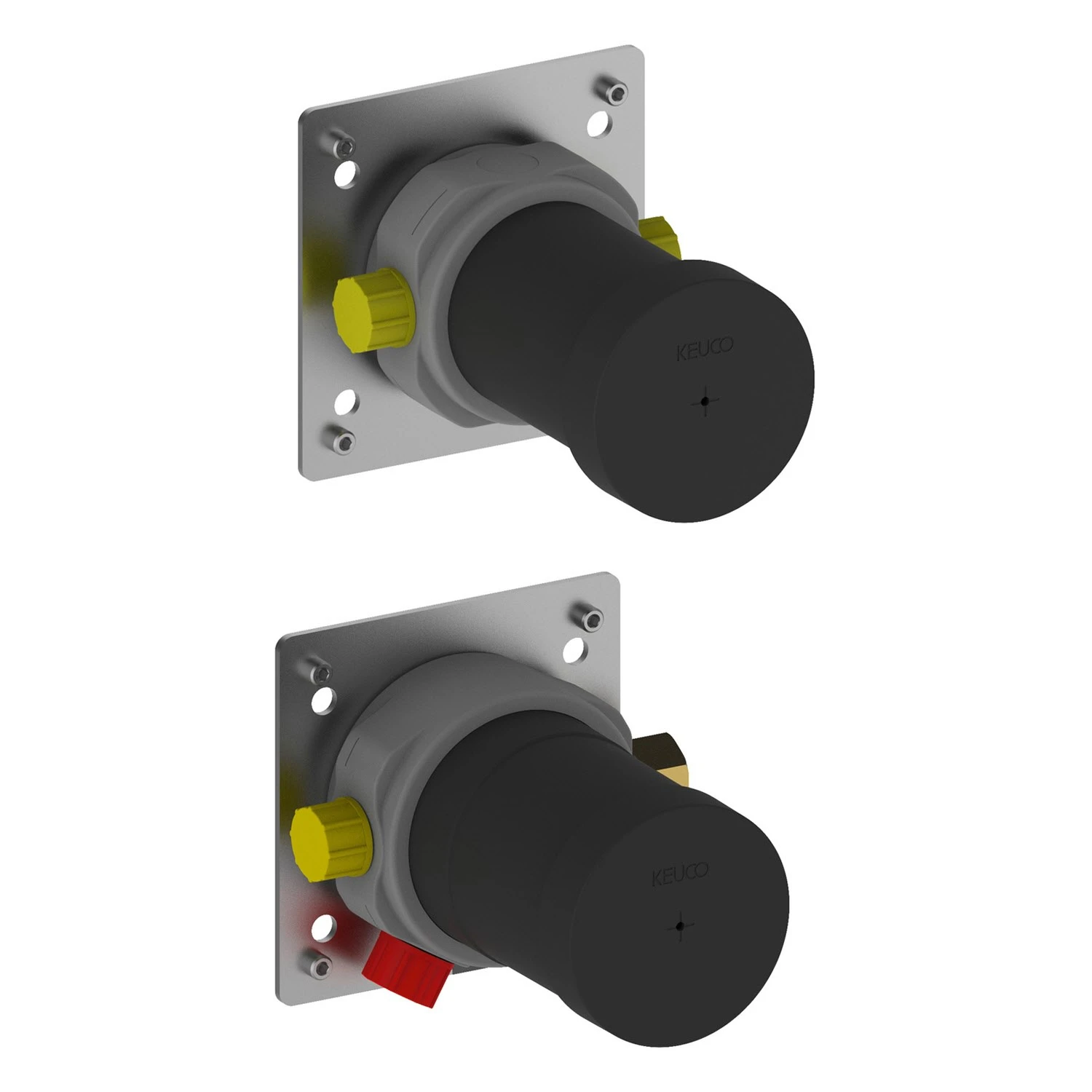 Keuco IXMO Unterputz Duschsystem Mit Thermostatarmatur, Stabhandbrause Und Kopfbrause, Rund 11 Keuco IXMO Unterputz Duschsystem Mit Thermostatarmatur, Stabhandbrause Und Kopfbrause, Rund – Bild 11