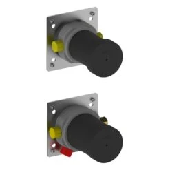 Keuco IXMO Unterputz Duschsystem Mit Thermostatarmatur, Handbrause, Brausestange Und Kopfbrause, Eckig -Hansgrohe Verkäufe keuco ixmo komplettset unterputz duschsystem mit 13881889