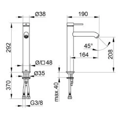 Keuco IXMO Soft Einhebel-Waschtischmischer 210, Ohne Ablaufgarnitur -Hansgrohe Verkäufe keuco ixmo soft waschtisch einhebel waschtischmischer 5455901