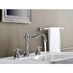 Kronenbach IOTA 2.0 Dreiloch-Waschtischarmatur Mit Ablaufgarnitur -Hansgrohe Verkäufe kronenbach badarmaturen iota waschtisch dreiloch waschtischarmatur 4847633