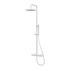 Kronenbach Lima 2.0 White Duschsystem Mit Thermostat, Brause Ø 30 Cm -Hansgrohe Verkäufe kronenbach badarmaturen lima 2 dusche duschsystem 6837491