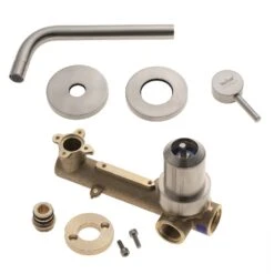 Kronenbach Lima 2.0 Steel Waschtisch-Wandarmatur 17,5 Cm Inkl. Grundkörper -Hansgrohe Verkäufe kronenbach badarmaturen lima 2 waschtisch 9103421