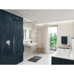 Kronenbach Radia 3.0 UP Duschsystem Mit Einhebelmischer Und Umstellung Für 2 Verbraucher -Hansgrohe Verkäufe kronenbach badarmaturen radia 3 up duschsystem 13925559