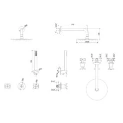 Kronenbach Zeta 2.0 Brausekomplett-Set Mit Kopfbrause Und Brausegarnitur 7 Kronenbach Zeta 2.0 Brausekomplett-Set Mit Kopfbrause Und Brausegarnitur -Hansgrohe Verkäufe kronenbach badarmaturen zeta waschtisch brauseset mit 4687472