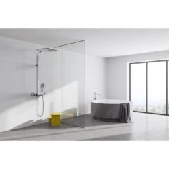 Kronenbach Duschsystem Aufputz Mit Smart Push Thermostat Und Glasablage -Hansgrohe Verkäufe kronenbach duschsysteme mit smartpush thermostat und 6840089