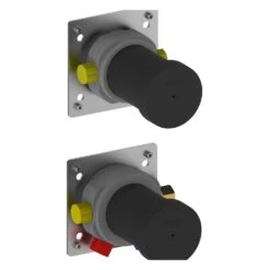 Keuco IXMO Unterputz Duschsystem Mit Einhebelmischer, Handbrause, Brausestange Und Kopfbrause, Eckig -Hansgrohe Verkäufe marken keuco ixmo duschsysteme 13881883