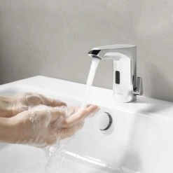 Schell XERIS E² Elektronische Waschtisch-Armatur Mit Batteriebetrieb, Hochdruck-Mischwasser, S -Hansgrohe Verkäufe marken schell badarmaturen xeris 13922821